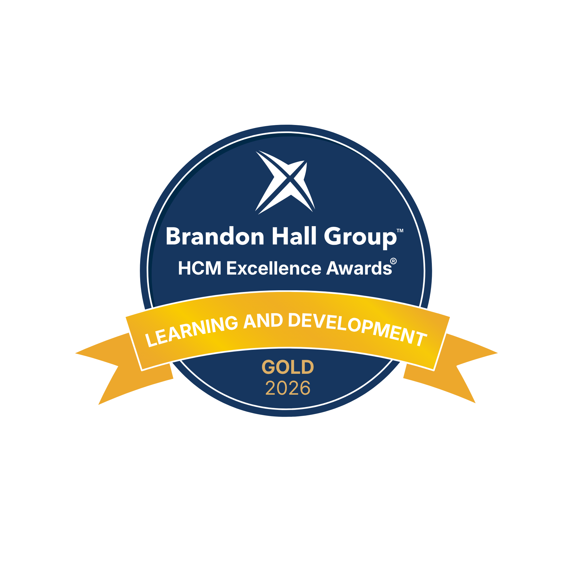 Brandon Hall Group LearnUpon Gold Badge