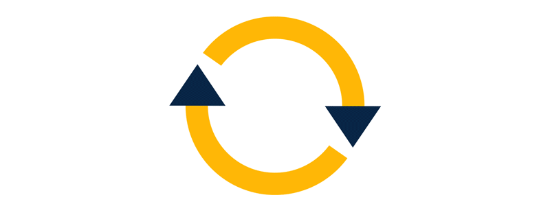 Animation showing users moving in and out of a circle